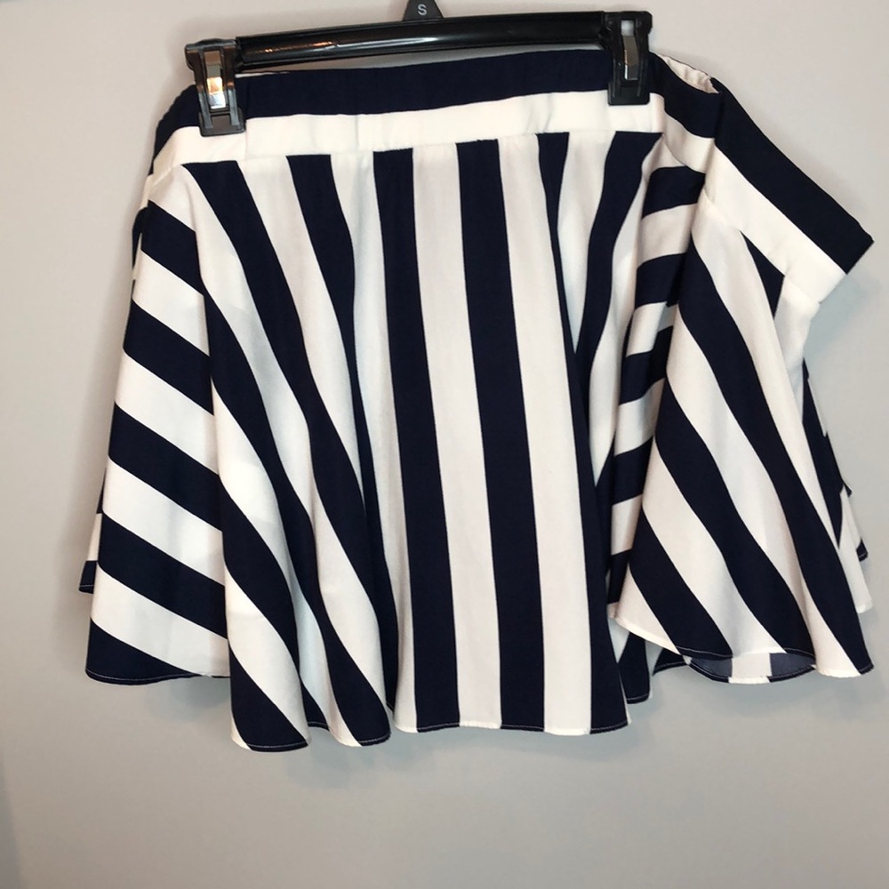 Navy & White OTS top